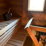 Ruska 2, Ylläs, äkäslompolo, Lapland - Log With Lake&fell Scenery