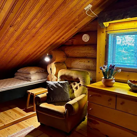 Chalet Ruska 2, Yllaes, Aekaeslompolo, Lapland - Log With And Fell Scenery Äkäslompolo